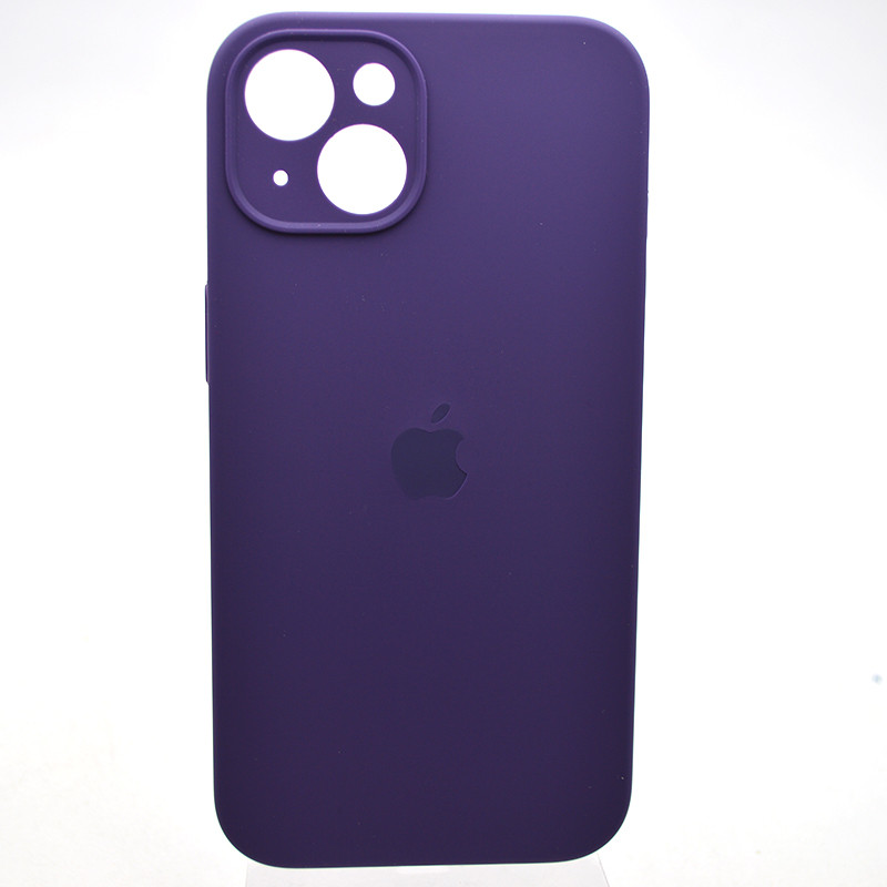 Силіконовий чохол накладка Silicon Case Full Camera для iPhone 15 Amethyst, фото 1
