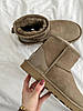 Зимові Жіночі Черевики UGG Mini Brown Metallic Suede / УГГ Міні Металік Суейд Коричневі, фото 8