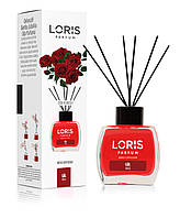 Аромадиффузор Loris parfum Роза (Reed Diffuser "Rose") 120 мл - Цветочный