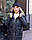 Пальто жіноче еко хутро + підкладка розміри: 42-52 (4кв) "LAVANDA" недорого від прямого постачальника, фото 2