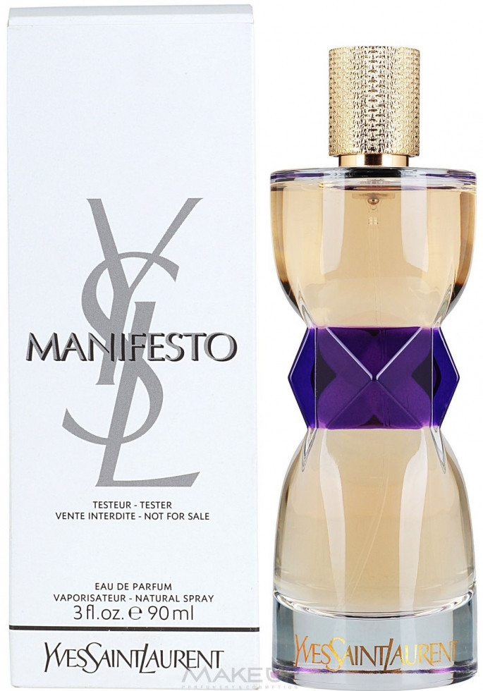 Туалетна вода тестер Manifesto Yves Saint Laurent (Маніфест від Ів Сен Лоран), 90 мл