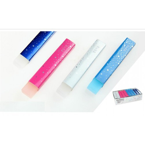 Ластик 12049 AIHAO Зоряна 4кв (8*1,3 см) уп-30 шт.