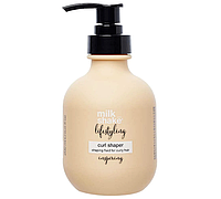 Флюїд milk shake Lifestyling Curl Shaper для кучерявого волосся, з протеїнами кіноа, 200 мл