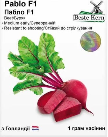 Насіння буряка Пабло F1, Beste Kern, 1г, фото 1