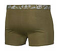 Труси боксери (2 шт. у комплекті) Sturm Mil-Tec Boxer Shorts Skull колір Olive 11200101, фото 3