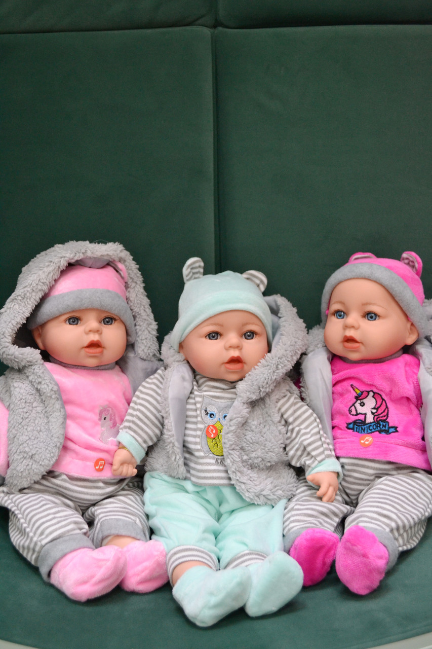 Пупс м'якотілий M 5424 укр.мова, фото 1