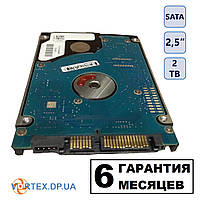 Жорсткий диск SATA HDD 2,5 дюйми, 2Tb 7 mm Slim (б.в.)