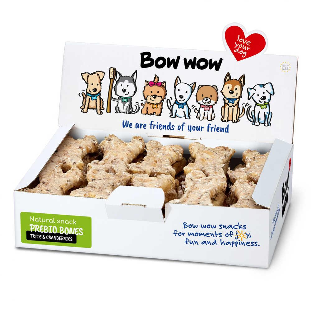 Ласощі для собак кісточки з рубцем і журавлиною Bow wow 30 шт/уп
