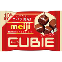 Шоколад Meiji Himilk Chocolate Cubie 42g