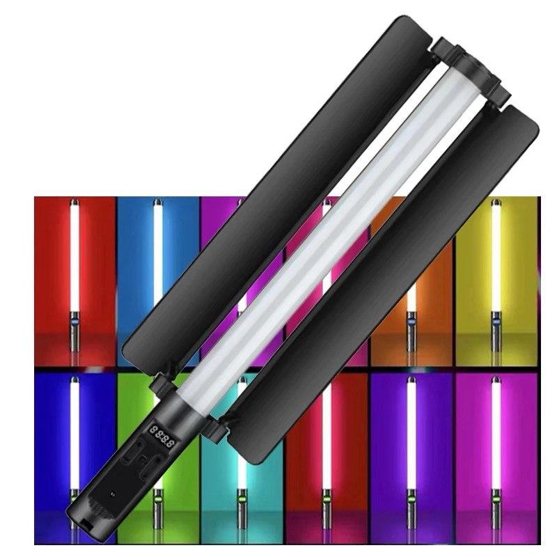 Світлодіодна лампа-жизл із шторками RGB LED STICK селфі стик 50 см
