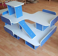 Стінка дитяча ігрова Паркінг 2 ST-572