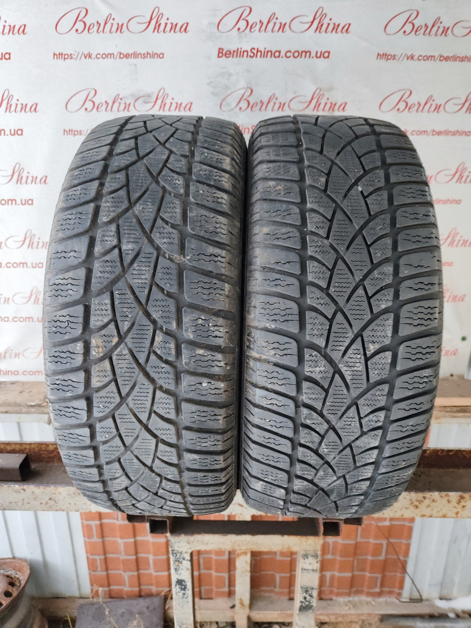 Пара зимових шин 215/50/17 Dunlop Winter Sport 3D,з Германії без пробігу по Україні, фото 1