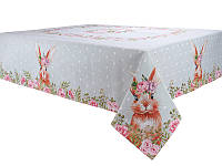 Кухонная скатерть Lefard 140х220 см Rabbit in flowers (AL219110 )