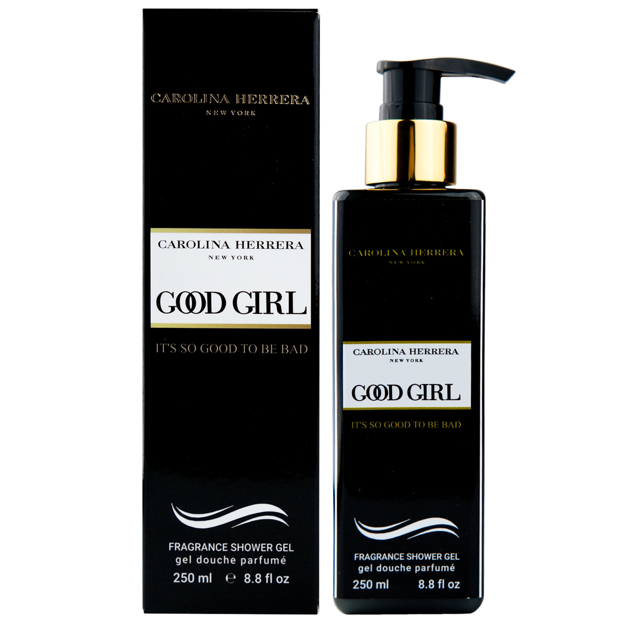Парфумований гель для душу Carolina Herrera Good Girl Exclusive EURO 250 мл, фото 1