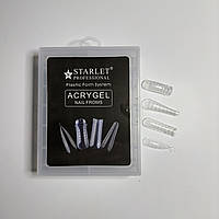 Верхні форми для нарощування нігтів полігелем Starlet Professional (4 різні форми)