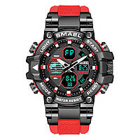 Часы наручные Smael 8027 Original (Red)-ЛBP