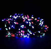 Гирлянда светодиодная 8 метров Xmas 100 LED M-3 Мультицветная RGB COLOR