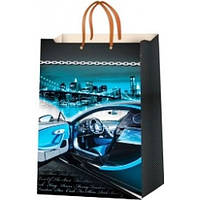 Подарунковий пакет ламінований 35*25 см. арт П 1-189