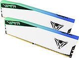 Модуль пам`яті DDR5 2x16GB/7000 Patriot Viper Elite 5 RGB (PVER532G70C32KW), фото 3