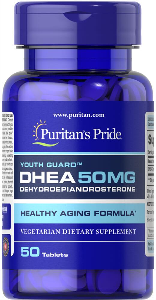 Проти старіння, Puritan's Pride, 50 мг, 50 таблеток