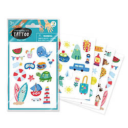 Набір дитячих татуювань "Історії мандрівників" DoDo Toys 301100, World-of-Toys