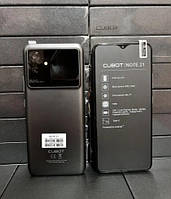 Смартфон Cubot Note 21 Black 6/128Gb 5200mAh 2sim 4G Tiger T606, хороший сенсорный мобильный телефон  с nfc