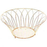 Фруктівниця - кошик D27см,  L12см L-031M  купити дешево оптом в інтернет-магазині