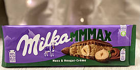 Шоколад Мілка Milka Nuss & Nougat Creme 300g Швейцарія