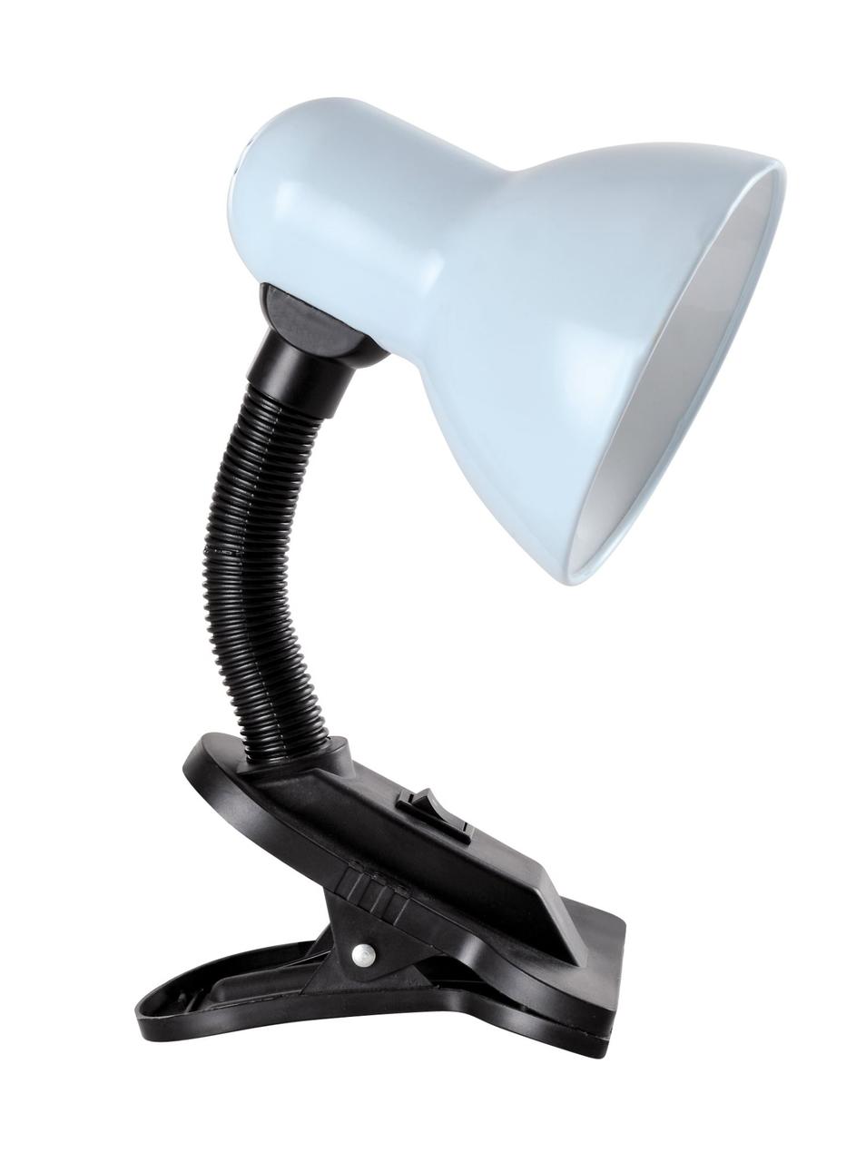 Лампа настольная Sirius TY 1108B на одну лампочку с прищепкой (белая) - фото 1 - id-p2039575621