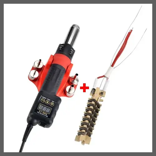 Паяльний фен JCD 8208 750W + запасний тен (ID#2039601694), ціна: 1375 ...