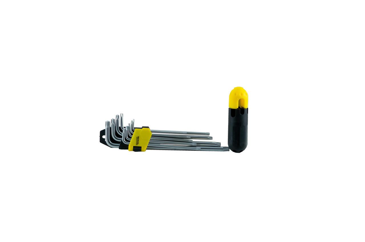 Набір Torx ключів Mastertool 9 шт. з власником подовжені (75-0962)