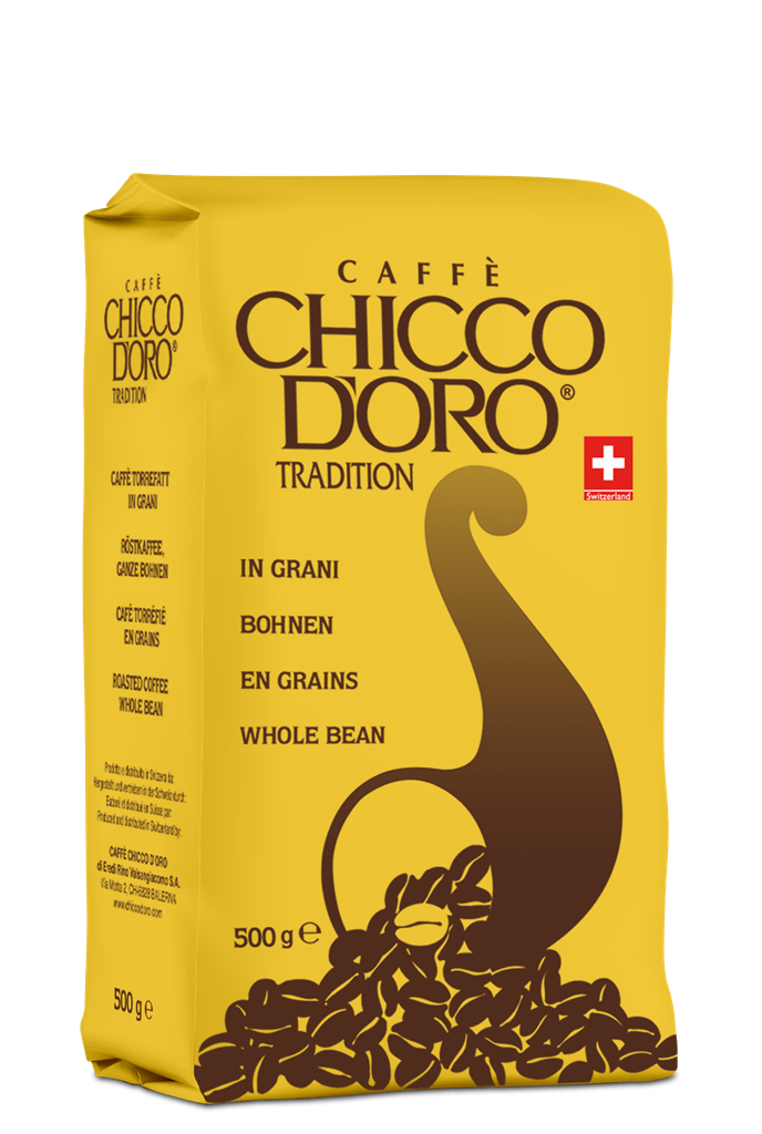 Швейцарська кава в зернах Chicco d'Oro Tradition 500 грамів