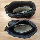 Чоловічі гумові (піна) зимові утеплені напівчоботи. Чорні теплі черевики Payas 41-45, фото 9