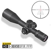 Приціл Discovery Optics HD/34 5-30X56 SFIR FFP Zero Stop Gen II