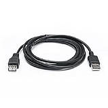 Кабель USB 2.0 подовжувач 3 м (з феритами) (CCF-USB2-AMAF-TR-10), фото 5