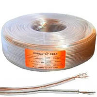 Кабель для акустики 2 жили*0,35 мм, CU, 1 м