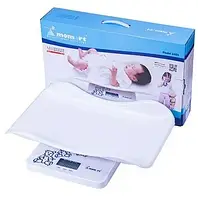 Електронні ваги для новонароджених і дітей — підлогові до 20 кг для дому Momert 6425