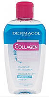 Двофазний засіб для зняття водостійкого макіяжу — Dermacol Collagen Waterproof Eye & Lip Make Up Remover