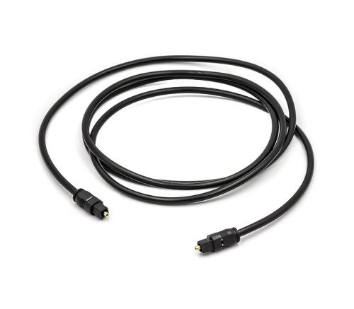 Кабель оптичний аудіо toslink-toslink S/PDIF 1 м/d4мм