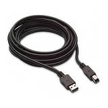 Кабель USB 2.0 для принтера 1.8m (c феритом) Cablexpert CCF-USB2-AMBM-6, фото 4