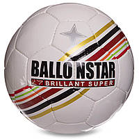Мяч футбольный сшитый BALLONSTAR BRILLANT SUPER FB-5415-3 №5 PU