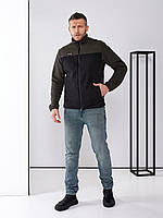 Ексклюзивна тепла кофта для чоловіків L-109 Койот, 48