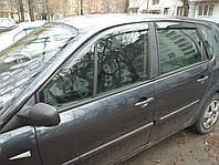 Дефлектори вікон (вітровики) Renault Scenic II 2003-2009, Cobra Tuning - VL, R11003