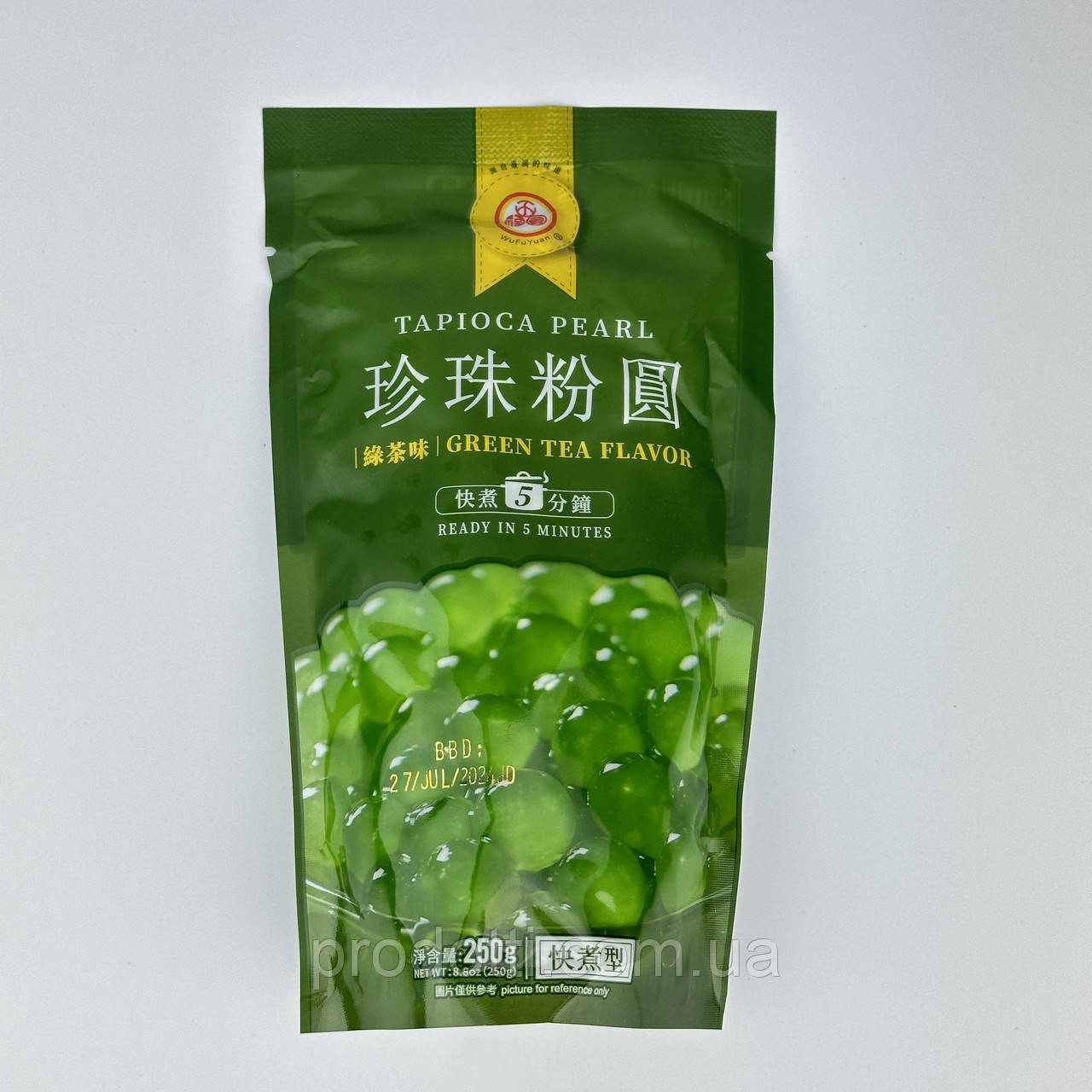 Тапіока Tapioca Pearl Green Tea 250 г