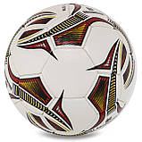 М'яч футбольний зшитий CRYSTAL BALLONSTAR FB-4189 №5 PU, фото 4