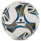 М'яч футбольний зшитий CRYSTAL BALLONSTAR FB-4189 №5 PU, фото 6