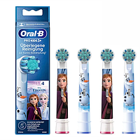 Насадки для Oral-B дитячі Frozen на електрощітку орал би Фрозен зубна змінна насадка oral b для дівчинки