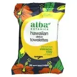 Alba Botanica, Hawaiian Detox Towelettes, 25 влажных салфеток Днепр