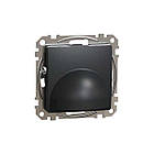 Розетка для вивіду кабелю Schneider Sedna Design SDD114903 чорний