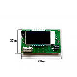 Плата з індикатором, вольтметром з 1-USB рівень заряду акумулятора 12.6 В, фото 3